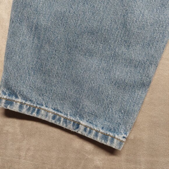 VTG Levis 560 Comfort Fit Jeans Mens W33 L32 Blue Denim Casual Wear - Picture 7 of 12